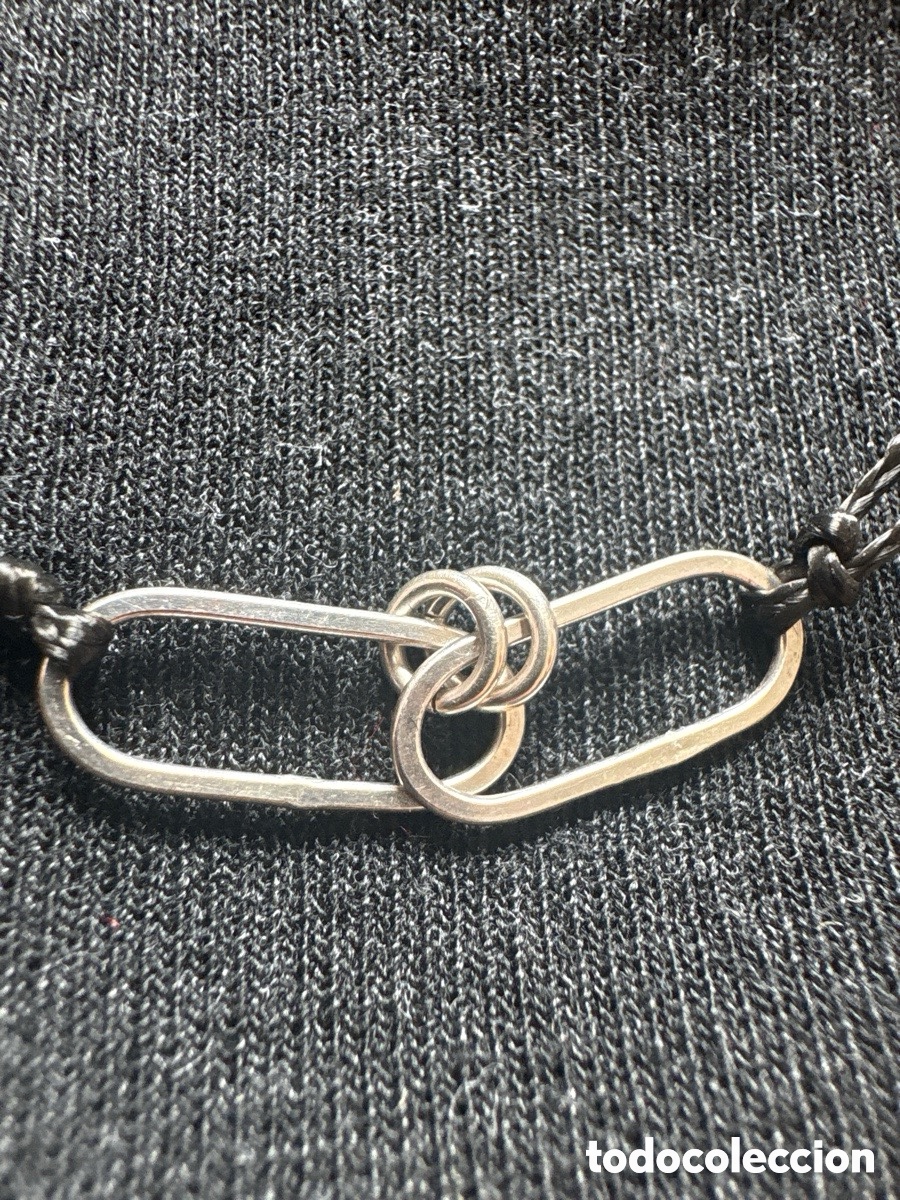 Joyeria: Pulsera cord&oacute;n y plata de ley entrelazada (A5) - Foto 3
