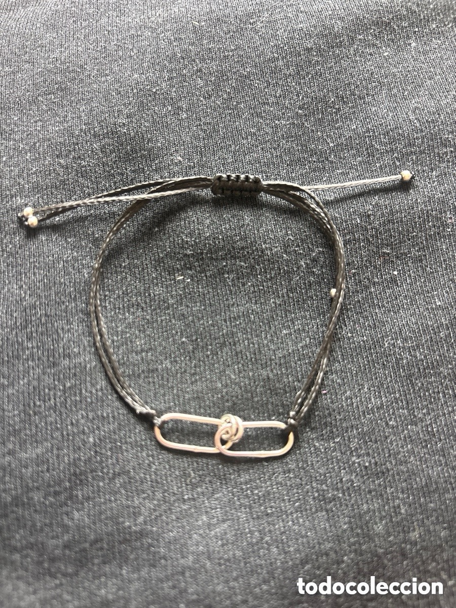 Joyeria: Pulsera cord&oacute;n y plata de ley entrelazada (A5) - Foto 1