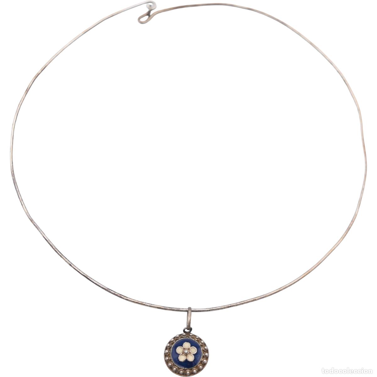 Joyeria: Collar con colgante de plata - Foto 2