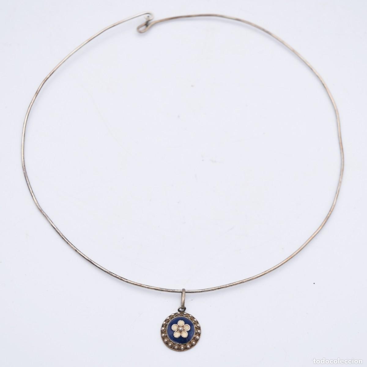 Joyeria: Collar con colgante de plata - Foto 4