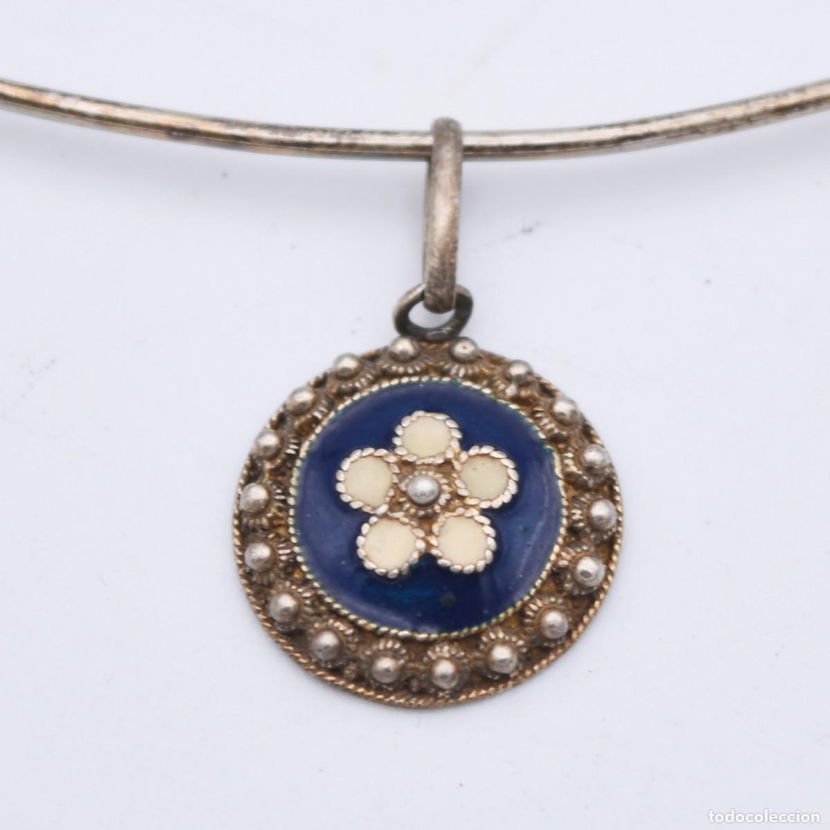 Joyeria: Collar con colgante de plata - Foto 5