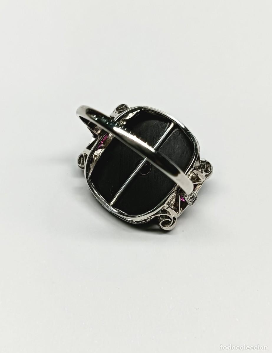 Joyeria: Anillo Platino brillantes 5,50.-grms - Foto 3
