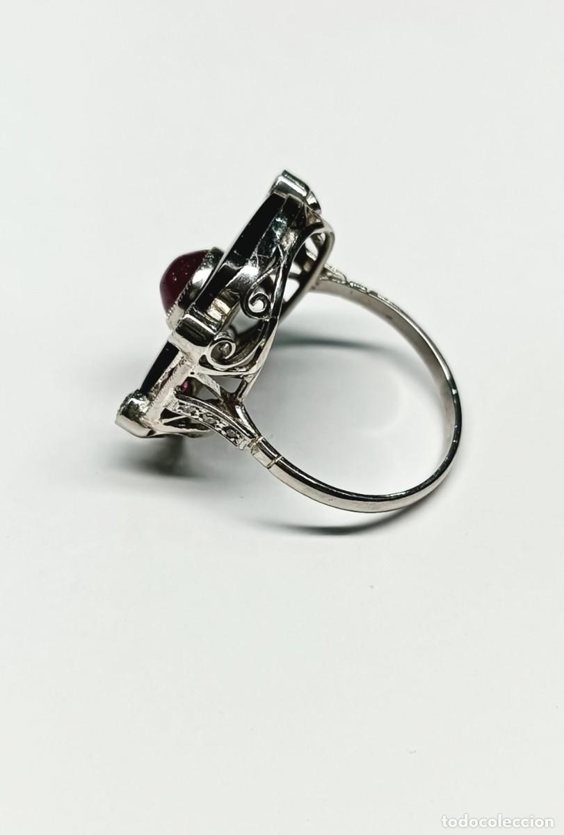 Joyeria: Anillo Platino brillantes 5,50.-grms - Foto 4