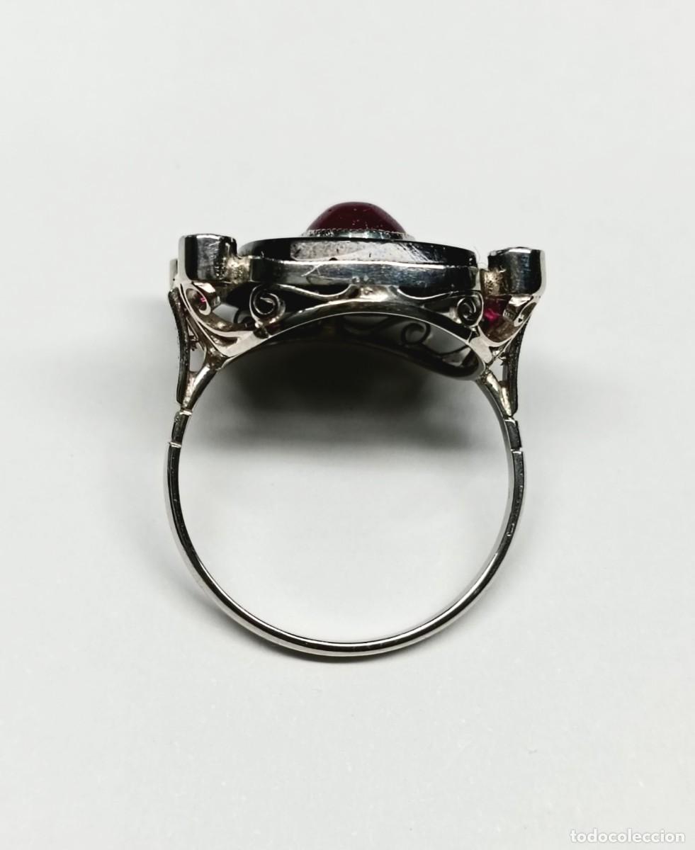 Joyeria: Anillo Platino brillantes 5,50.-grms - Foto 2