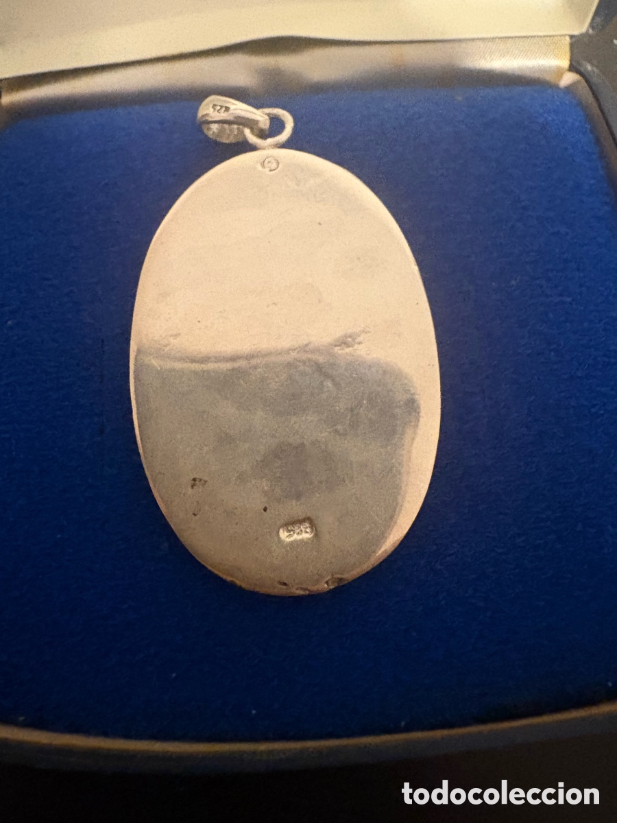 Joyeria: Medall&oacute;n plata de ley 925 y n&aacute;car (A15) - Foto 2