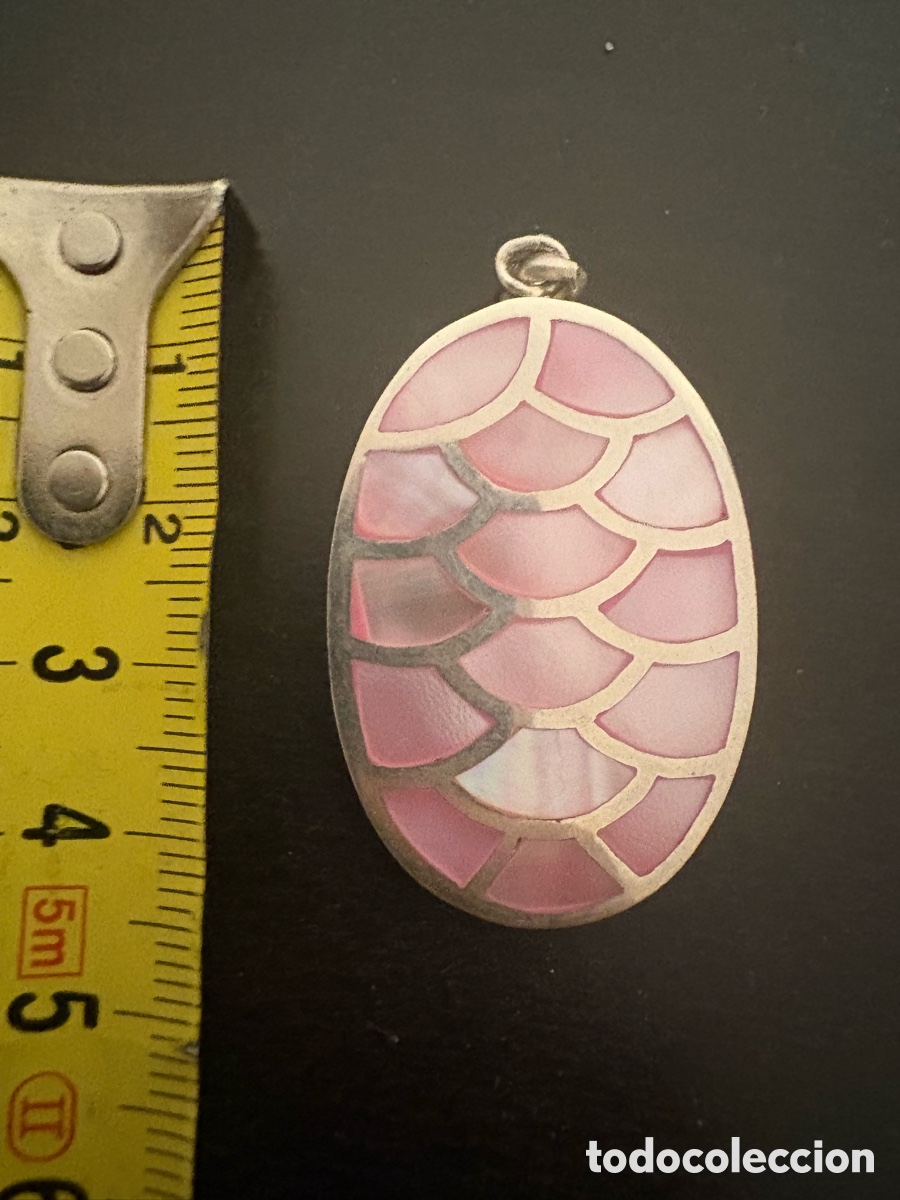Joyeria: Medall&oacute;n plata de ley 925 y n&aacute;car (A15) - Foto 3