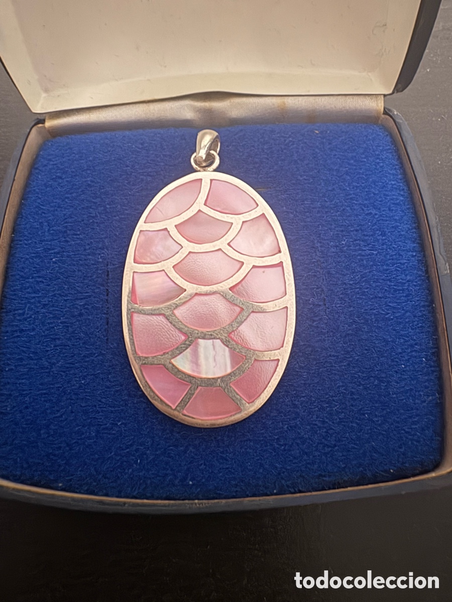 Joyeria: Medall&oacute;n plata de ley 925 y n&aacute;car (A15) - Foto 1