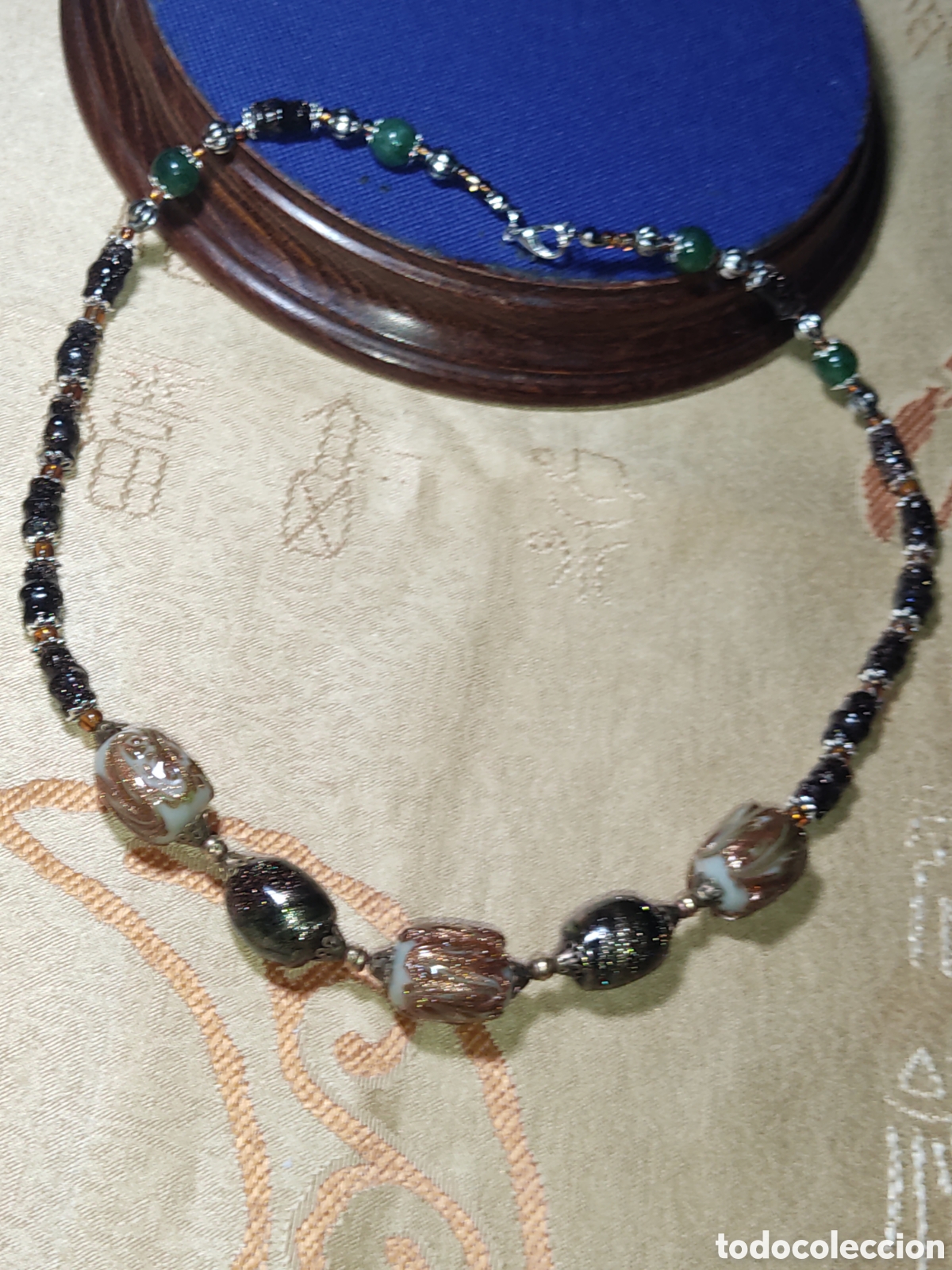 Joyeria: Collar de cristal de Murano.Vintage. - Foto 7