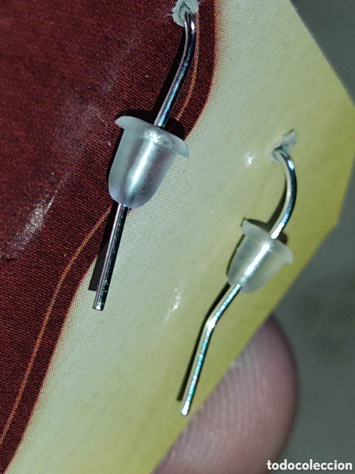 Joyeria: Pendientes con cuentas de &Aacute;gata.Vintage.*S* - Foto 4