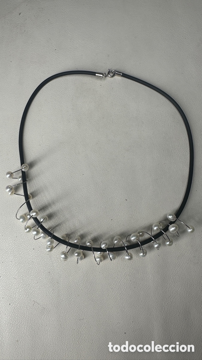 Joaillerie: Collar de cuerda y plata