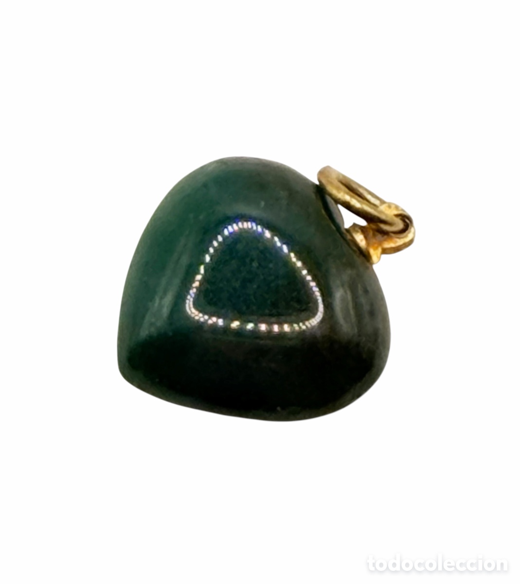 Jewelry: Colgante Coraz&oacute;n de Jade