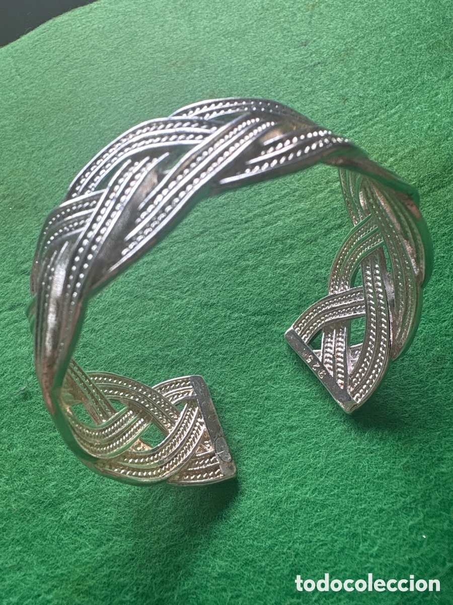 Joyeria: SALIDA 1 EURO, Antiguo brazalete o pulsera entrelazada (A5)