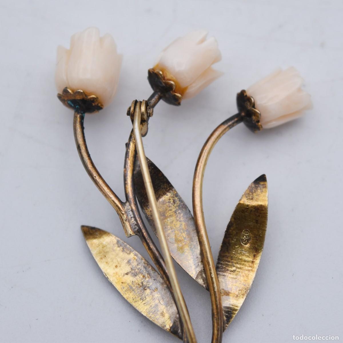 Joyeria: Broche de plata dorada 925 - Foto 4