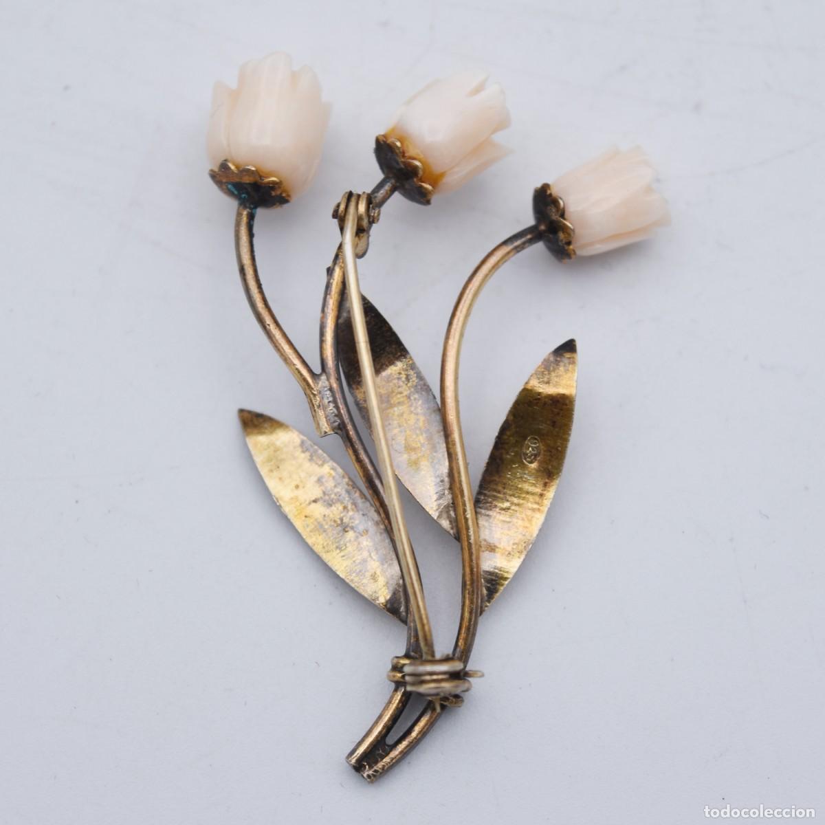 Joyeria: Broche de plata dorada 925 - Foto 5