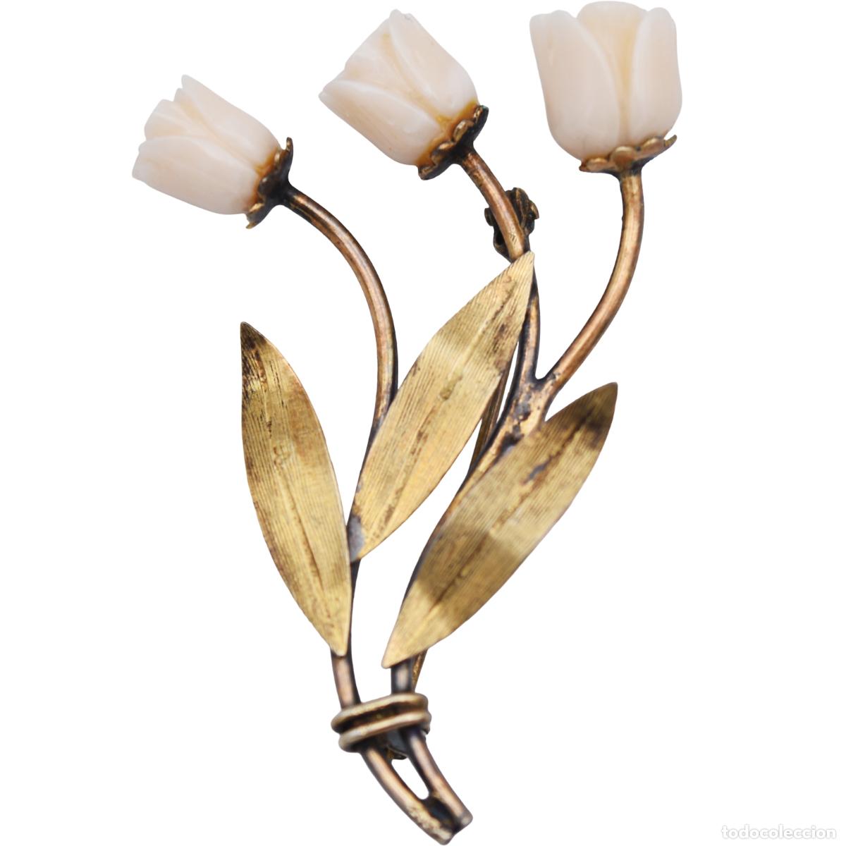 Joyeria: Broche de plata dorada 925 - Foto 8