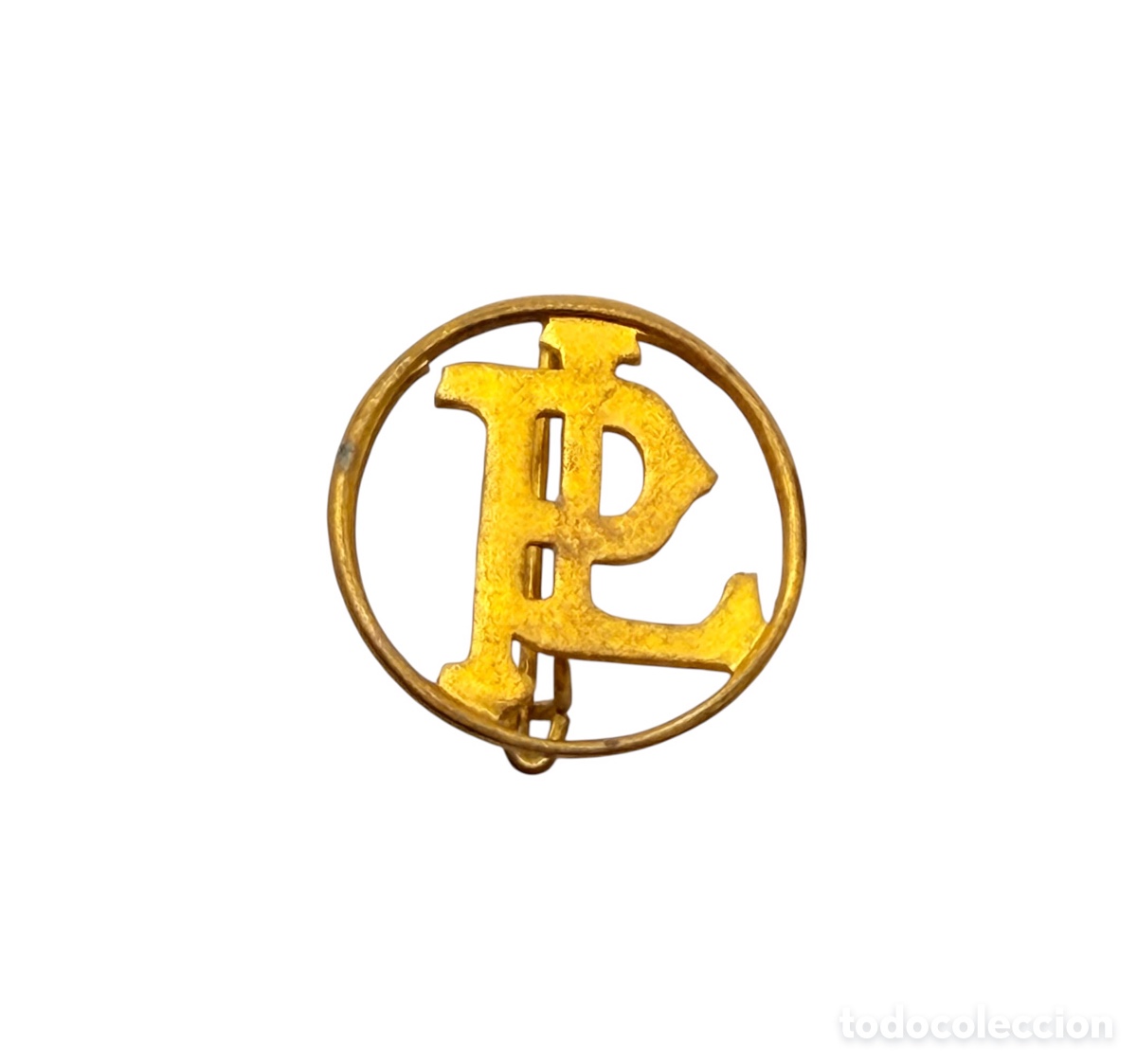 Joyeria: Antiguo Broche Dorado