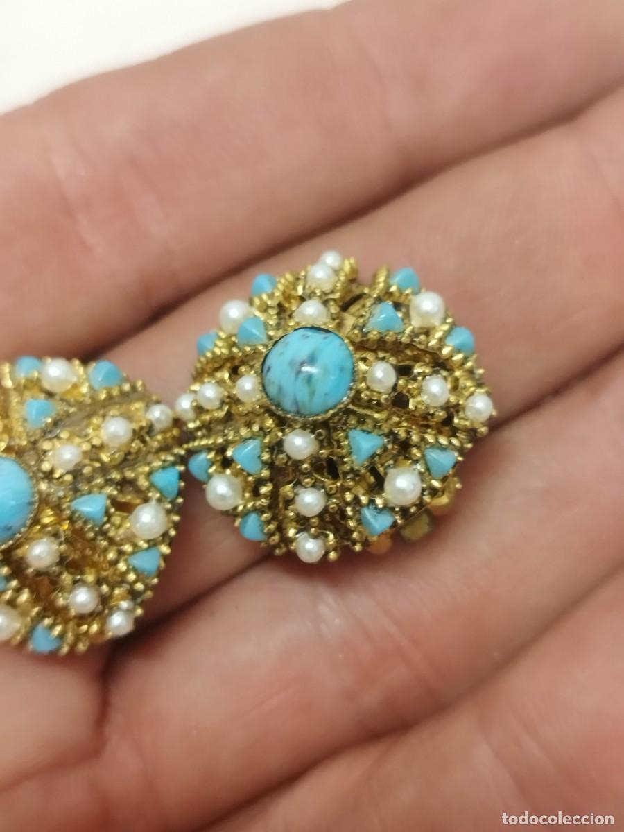 Joyeria: Antigua pareja de pendientes. - Foto 3