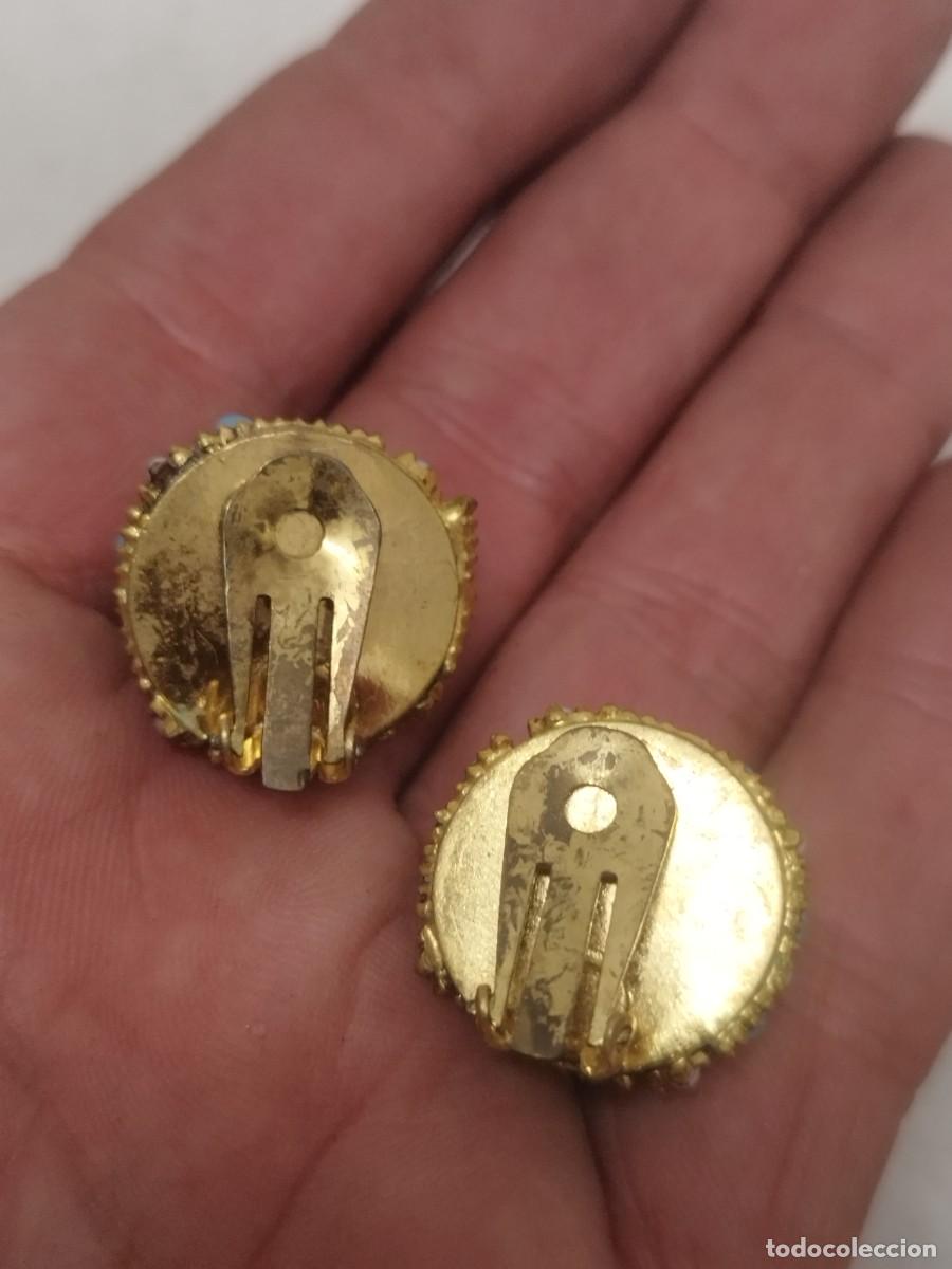 Joyeria: Antigua pareja de pendientes. - Foto 4