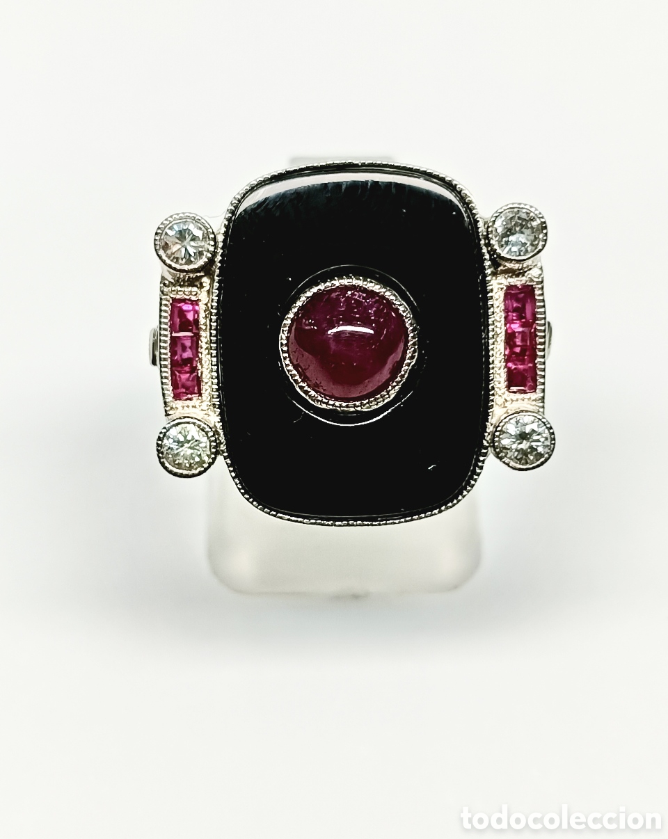 Joyeria: Anillo Platino brillantes 5,50.-grms - Foto 1