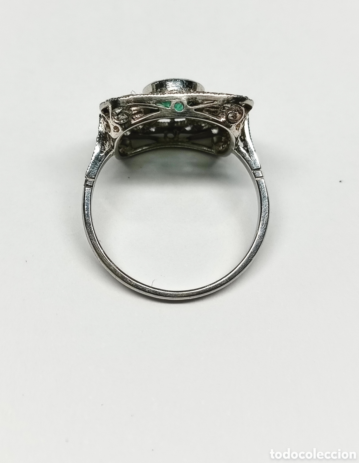 Joyeria: Anillo Platino brillantes 4,40.-grms - Foto 2