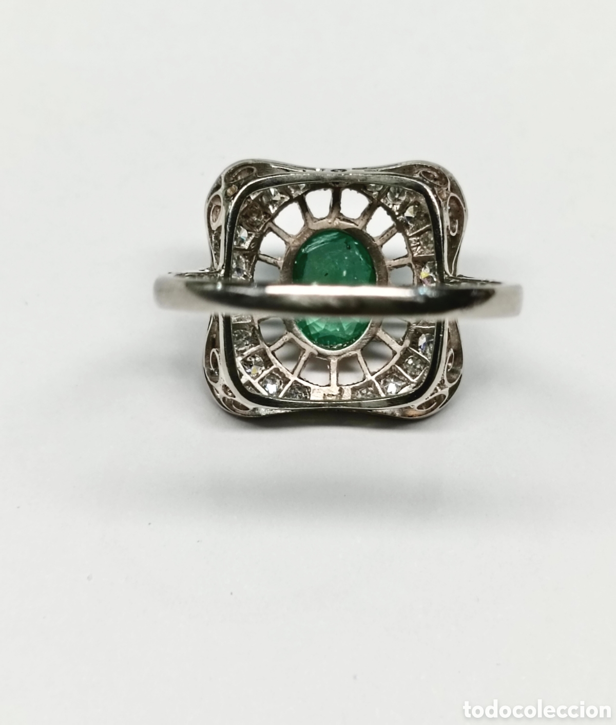Joyeria: Anillo Platino brillantes 4,40.-grms - Foto 3