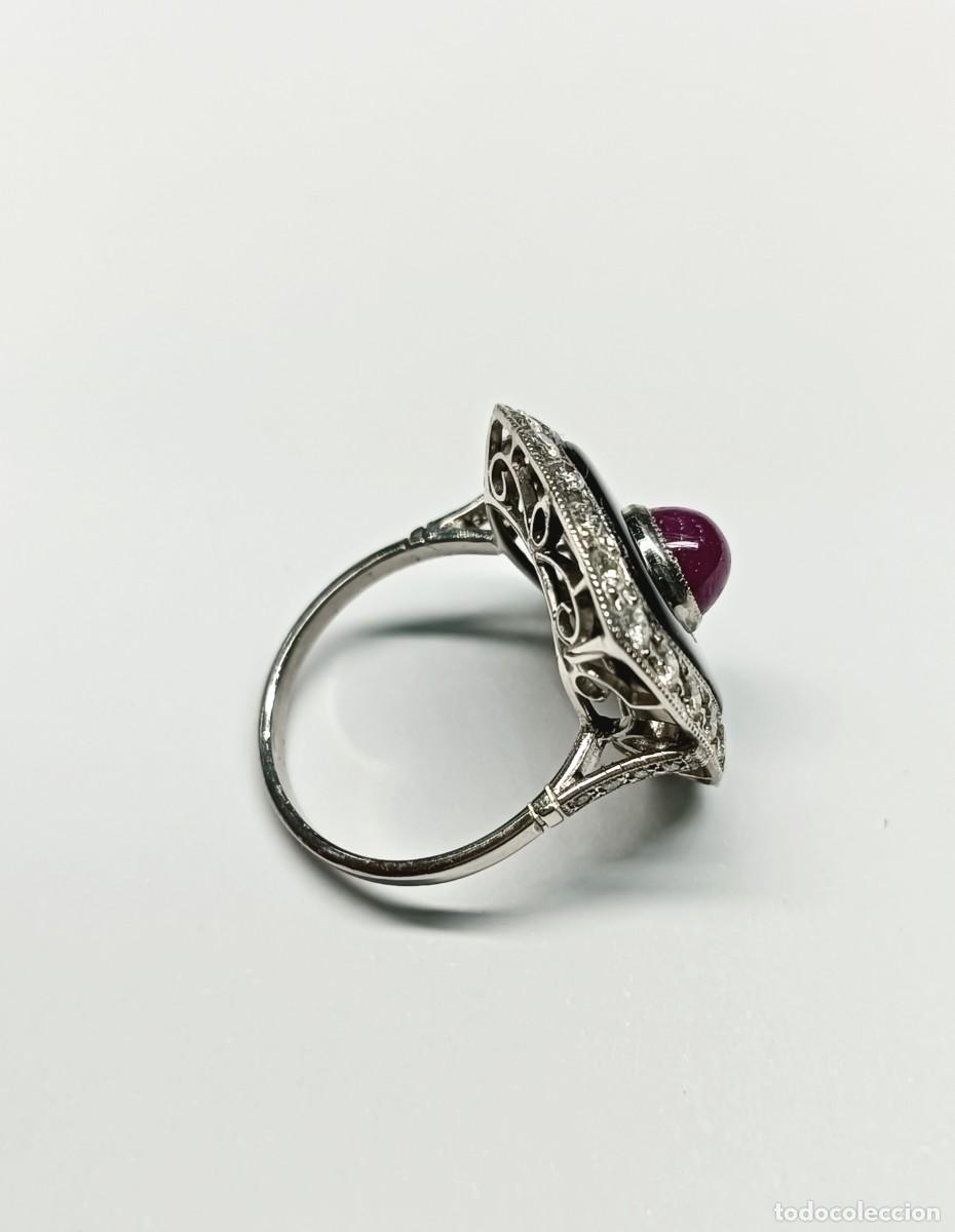 Joyeria: Anillo Platino brillantes 5,40.-grms - Foto 2