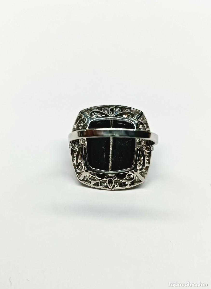 Joyeria: Anillo Platino brillantes 5,40.-grms - Foto 3
