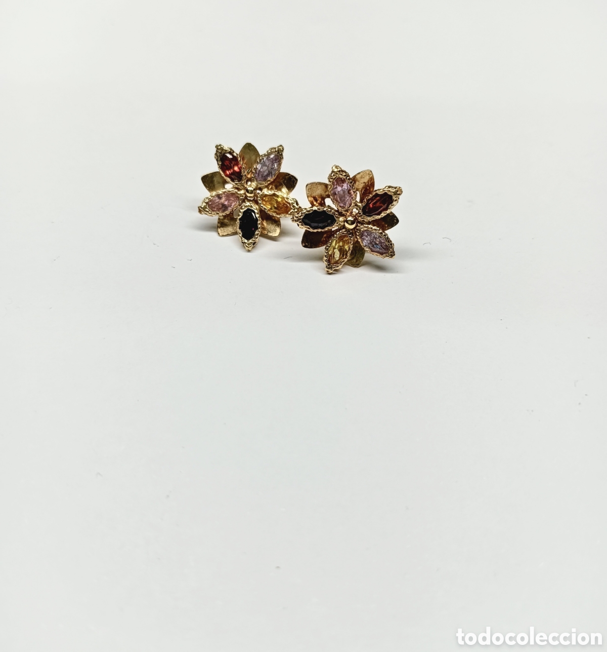 Jewelry: Pendientes en oro 18 kts. y 2,9.-grms