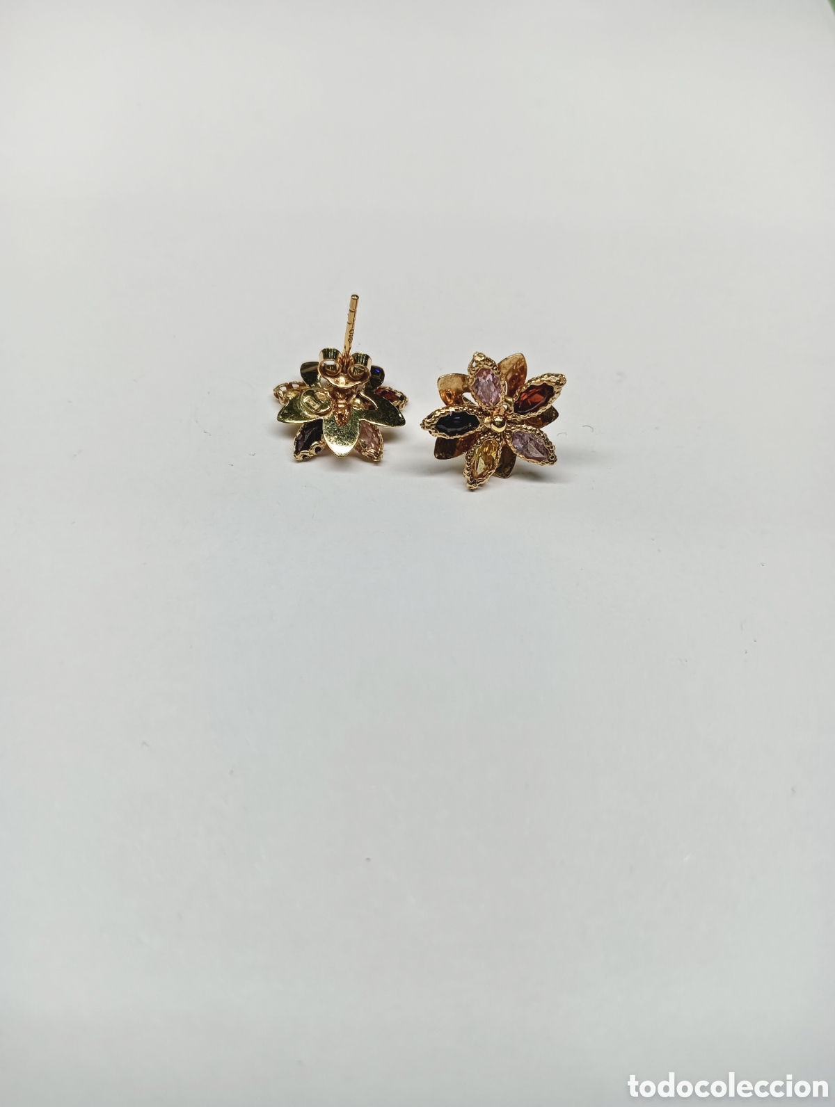 Joyeria: Pendientes en oro 18 kts. y 2,9.-grms - Foto 2