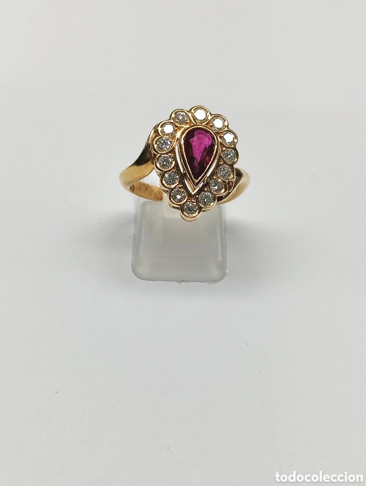 Joaillerie: Anillo oro 18kts. 6,10.-grms.