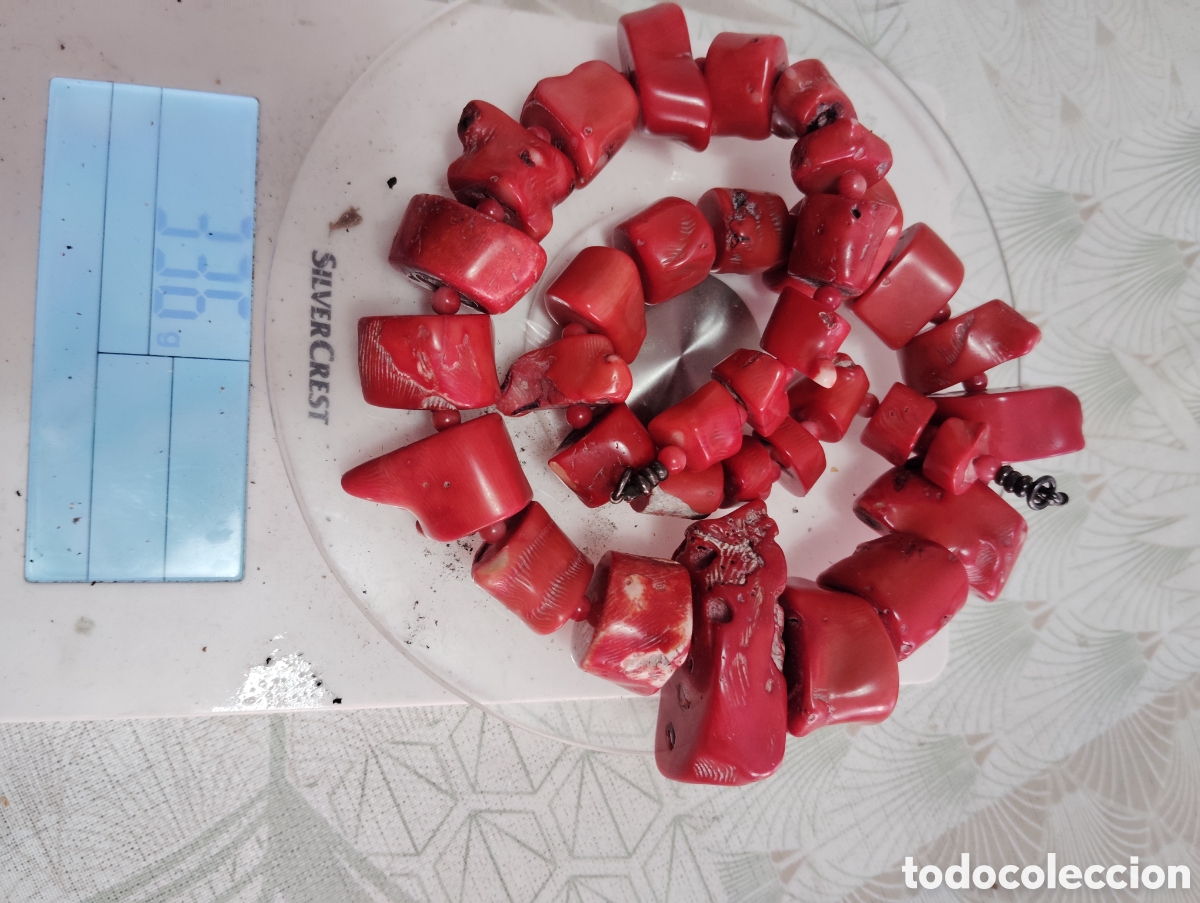 Joyeria: Antiguo Collar de coral - Foto 1