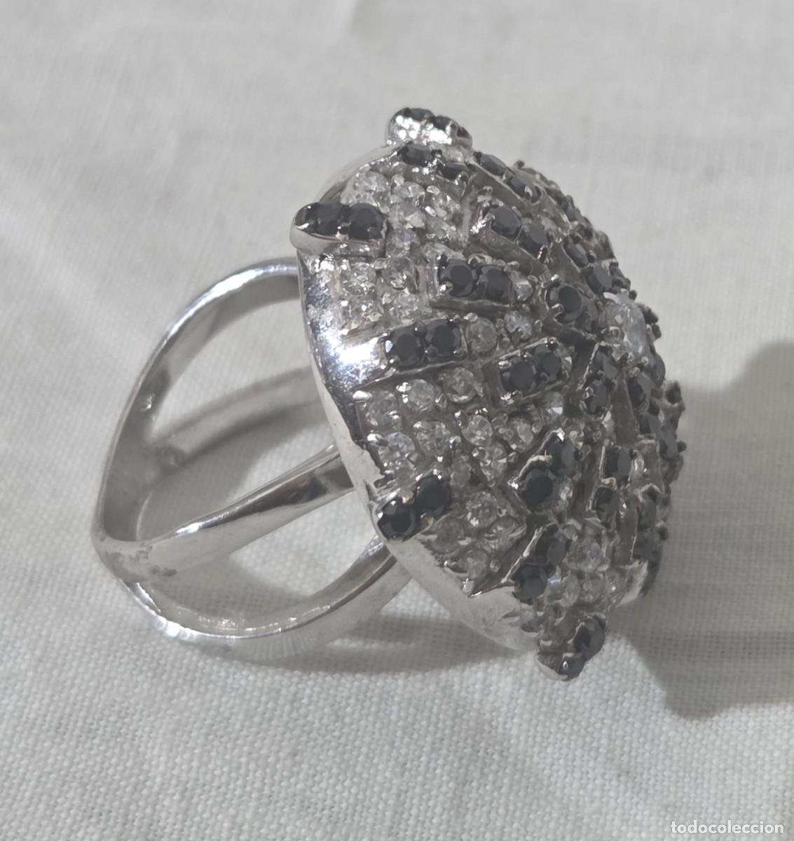 Joyeria: Anillo de plata 925 y pedreria - Foto 5