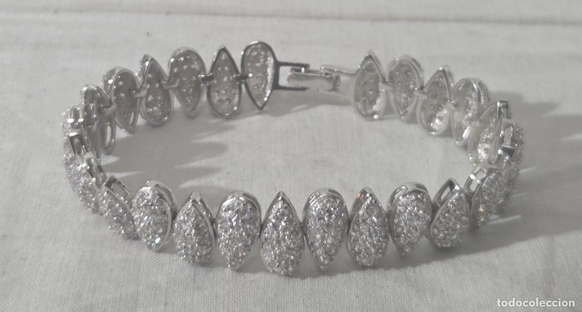 Joyeria: Pulsera de plata 925 y circonitas - Foto 1