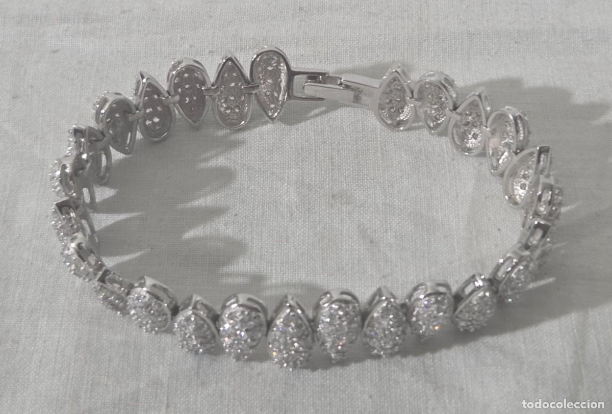 Joyeria: Pulsera de plata 925 y circonitas - Foto 2