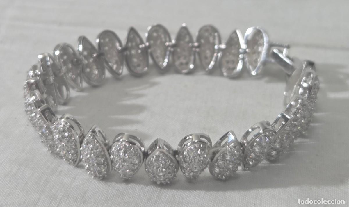 Joyeria: Pulsera de plata 925 y circonitas - Foto 3