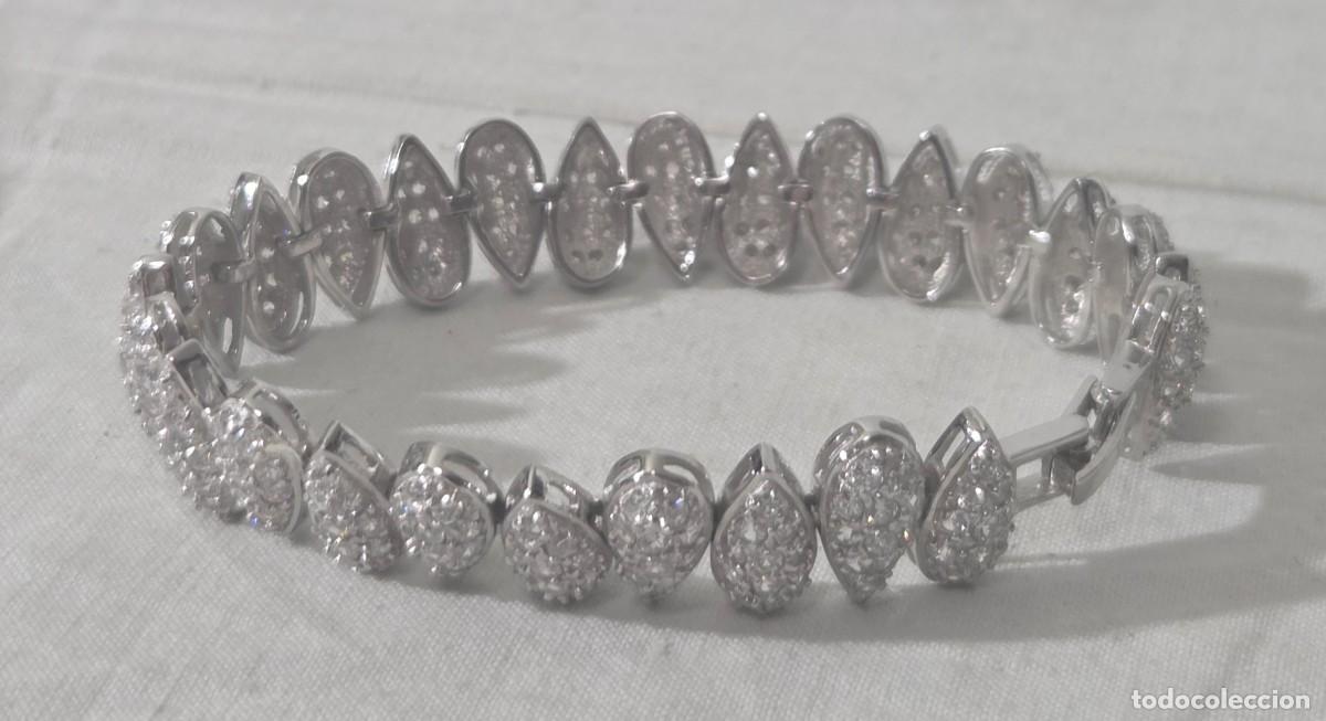 Joyeria: Pulsera de plata 925 y circonitas - Foto 4