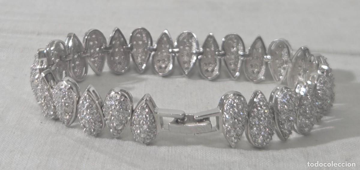 Joyeria: Pulsera de plata 925 y circonitas - Foto 5