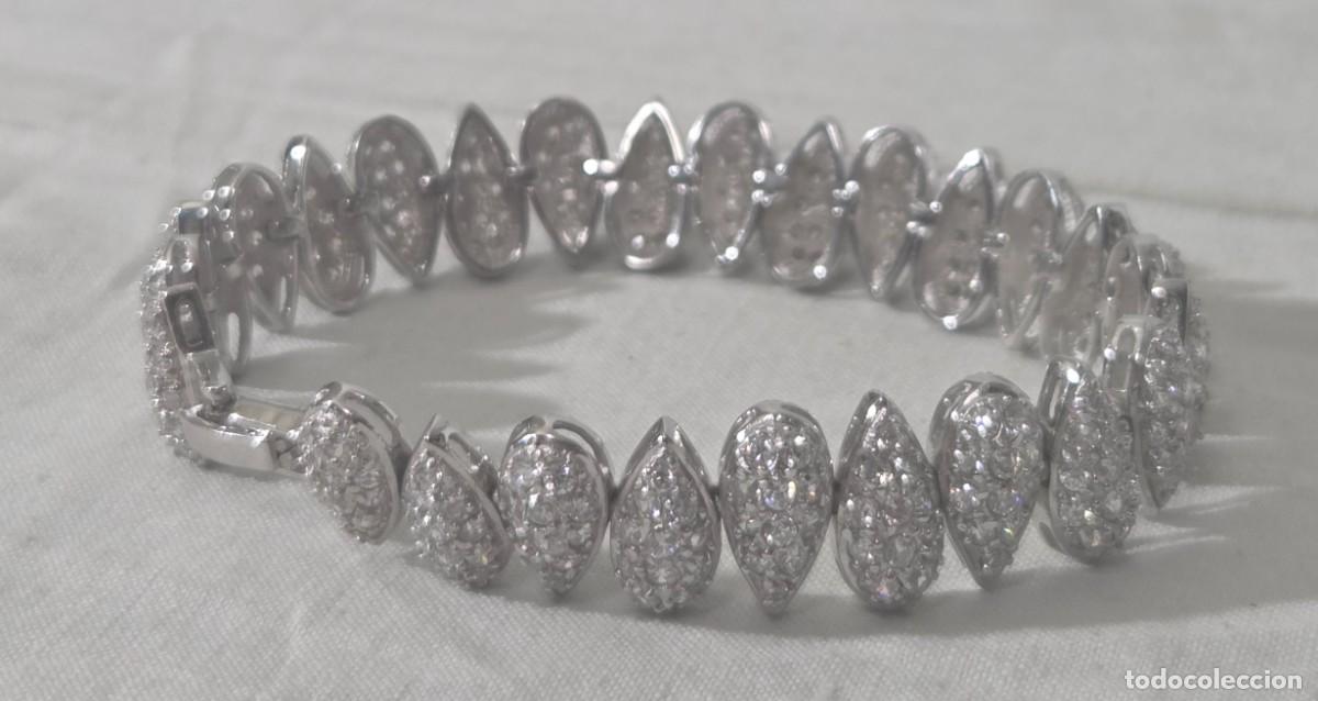 Joyeria: Pulsera de plata 925 y circonitas - Foto 6