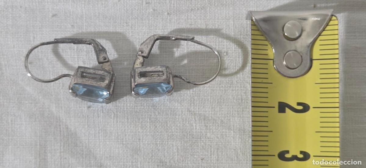 Joyeria: Pendientes simil aguamarina y plata 925 - Foto 15