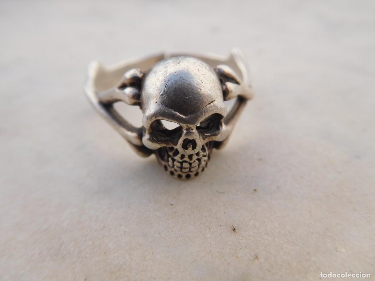 Joyeria: Anillo de plata calavera - Foto 1