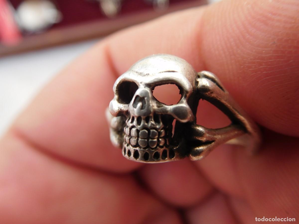 Joyeria: Anillo de plata calavera - Foto 6