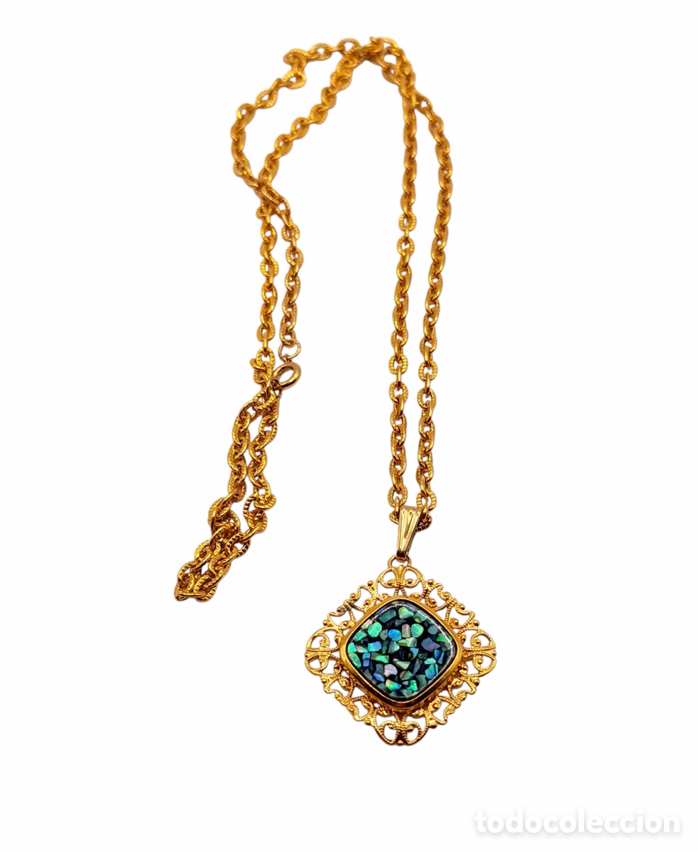 Joaillerie: Collar Madre Selva Dorado