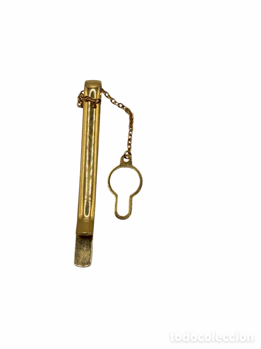 Joyeria: Corbatero Ba&ntilde;ado en Oro