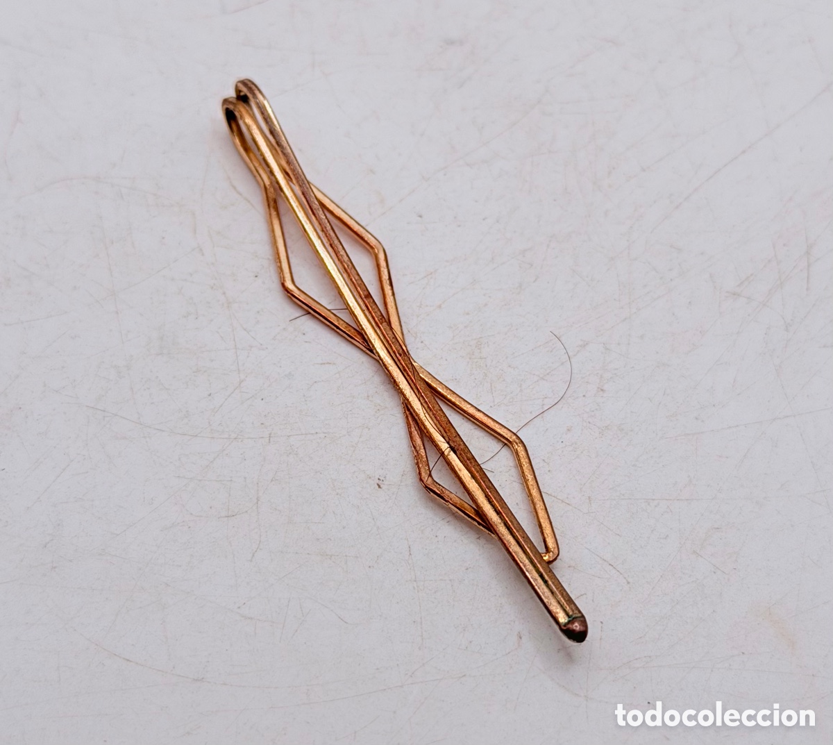 Joyeria: Alfiler Antiguo Dorado - Foto 2
