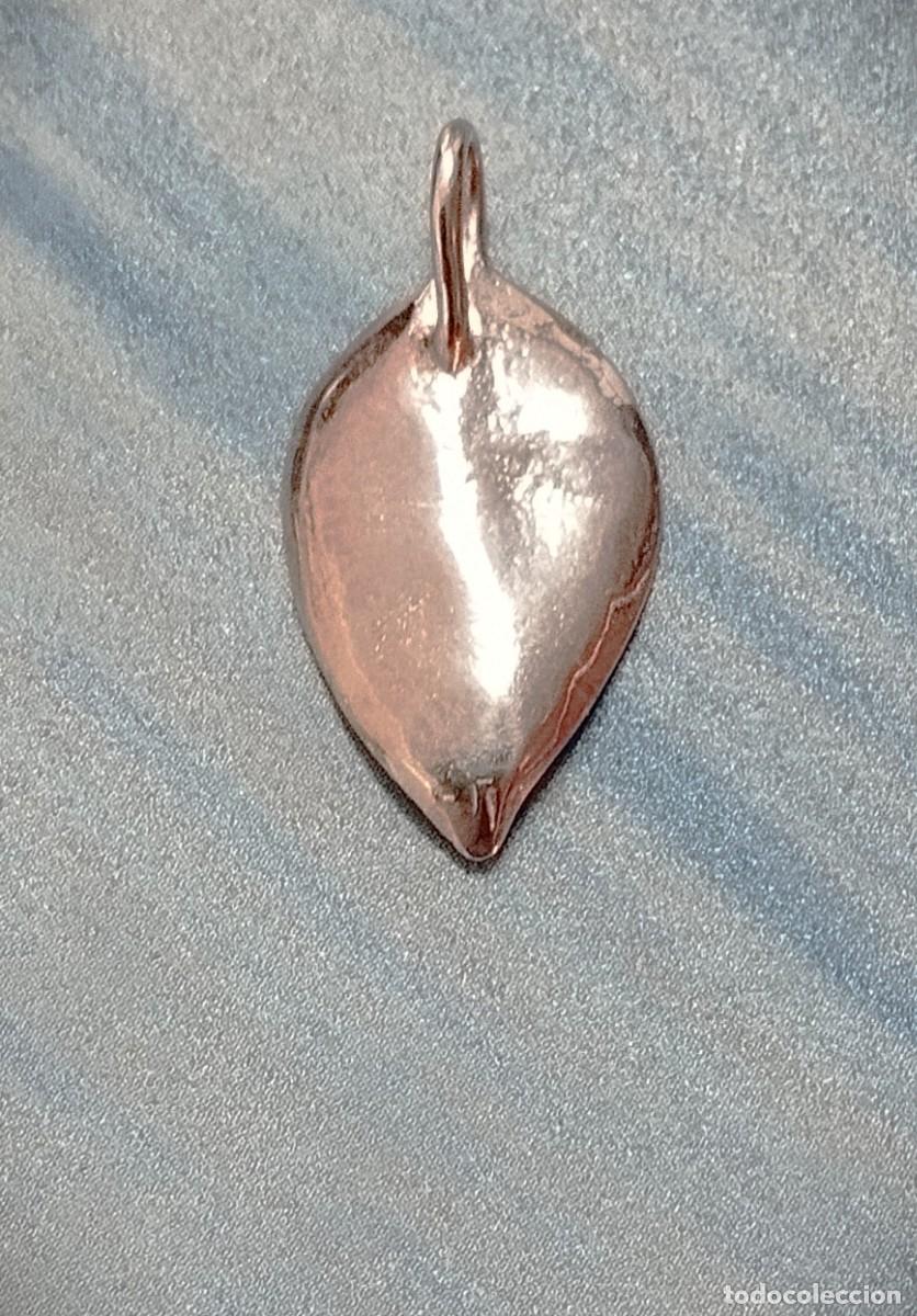 Joyeria: Colgante de hoja, Plata Ley - Foto 2