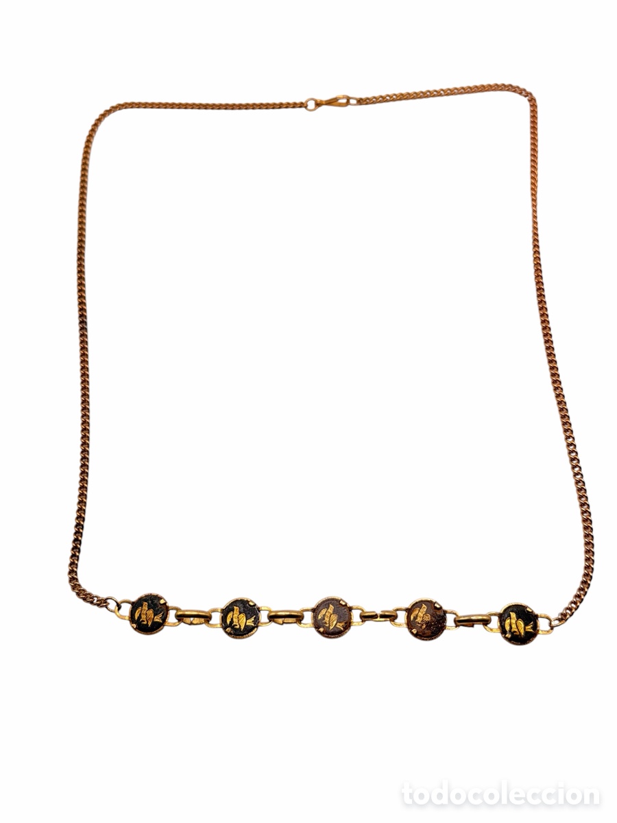 Gioielleria: Collar Oro Damasquinado