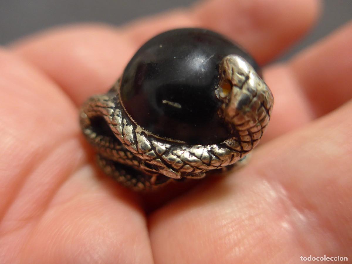 Joyeria: ANILLO CALAVERA Y SERPIENTE - Foto 4