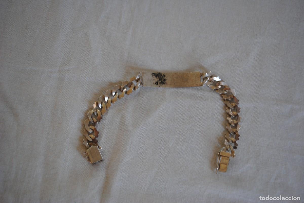 Joyeria: PULSERA DE PLATA EN FORMA DE ESCLAVA MODERNA . - Foto 2