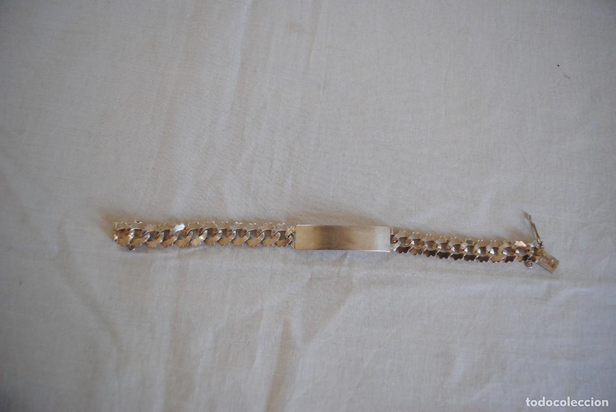 Joyeria: PULSERA DE PLATA EN FORMA DE ESCLAVA MODERNA . - Foto 3