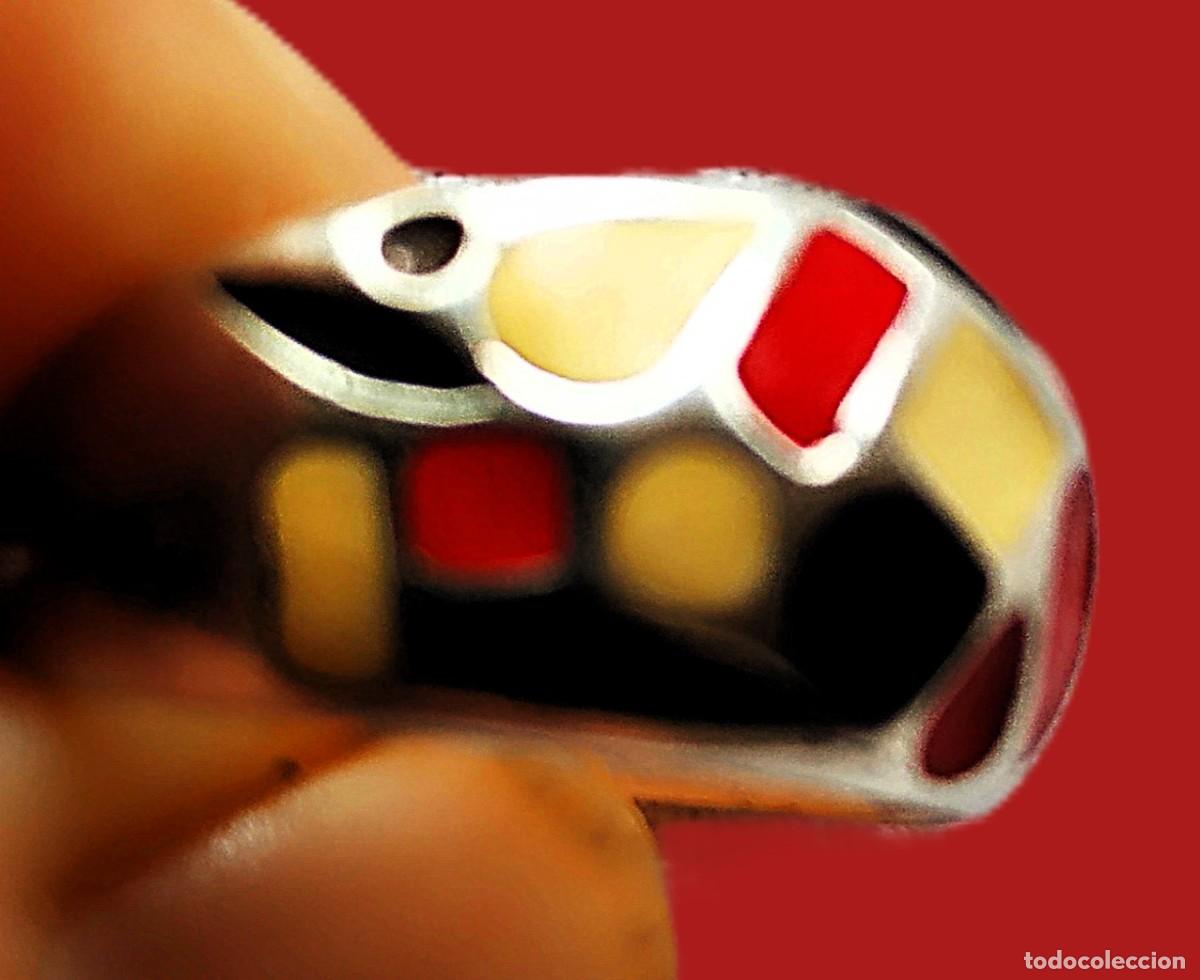 Joyeria: Anillo Plata contrastada con esmaltes - Foto 3